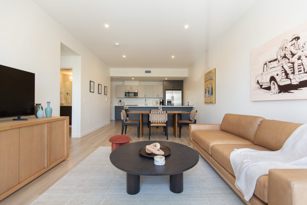 Living Room and Kitchen