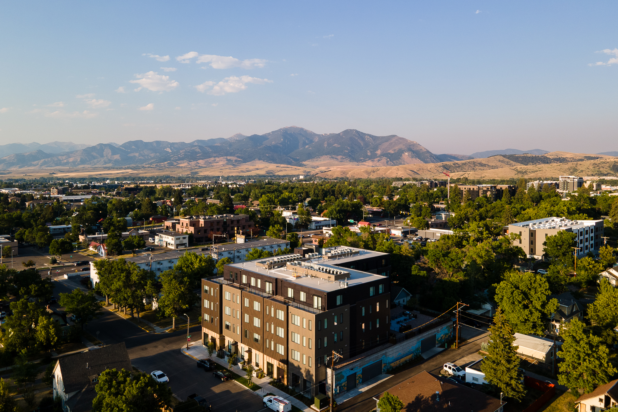 Cooper Bozeman aerial view