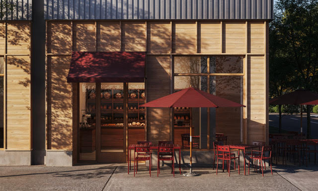 Babcock Bakery Outdoor dining